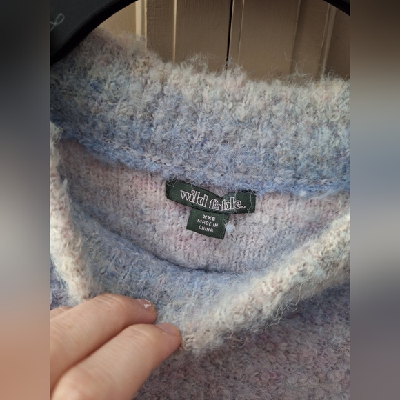 NWT Cozy Multicolor Women's Sweater Size XXS - Picture 2 of 4